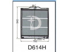 D614H,散热器,济南鼎鑫汽车散热器有限公司