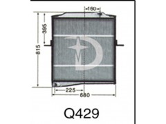 Q429,散热器,济南鼎鑫汽车散热器有限公司