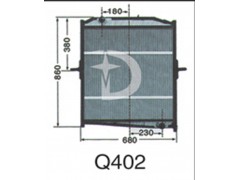Q402,散热器,济南鼎鑫汽车散热器有限公司