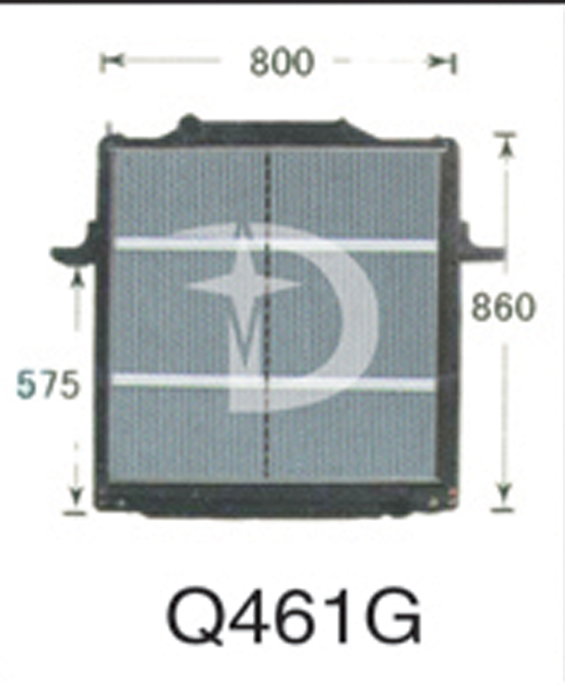 Q461G,散热器,济南鼎鑫汽车散热器有限公司