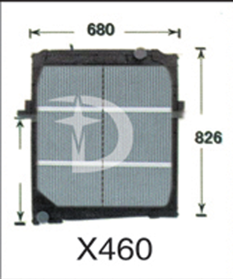 X460,散热器,济南鼎鑫汽车散热器有限公司