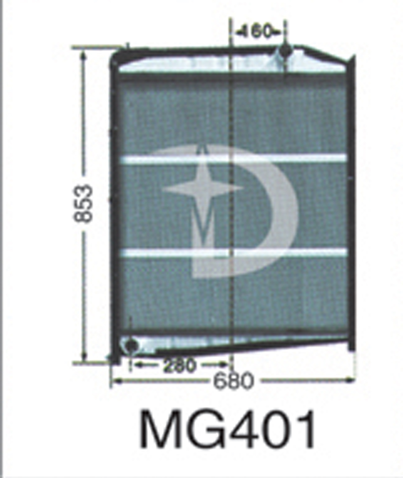 MG401,散热器,济南鼎鑫汽车散热器有限公司