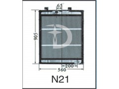 N21,散热器,济南鼎鑫汽车散热器有限公司