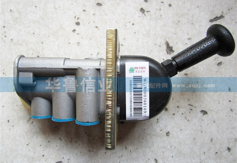 WG9000360169,STR三孔手动阀（右）WG9000360169,济南约书亚汽车配件有限公司（原华鲁信业）