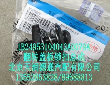 翻轉(zhuǎn)蓋板鎖扣總成/1B24953104043A0079A