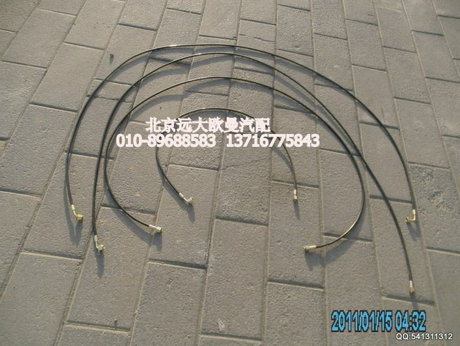 1B24950200184,驾驶室举升油管ETX,北京远大欧曼汽车配件有限公司