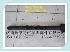 WG9981340226,制动凸轮轴(左),济南瑞莱特汽车零部件有限公司