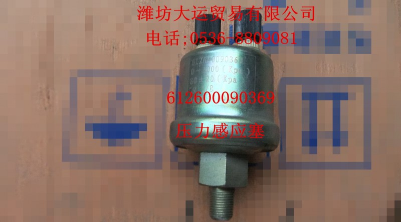 612600090369壓力感應(yīng)塞/612600090369