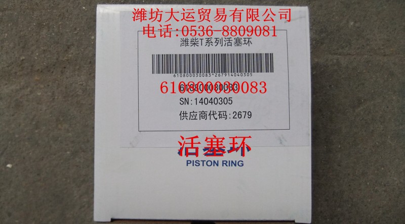 活塞環(huán)610800030083/610800030083