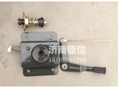 WG1642110027,面罩右锁总成,济南同驰汽车配件有限公司