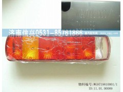 WG9719810001,左组合后灯,济南信兴汽车配件贸易有限公司