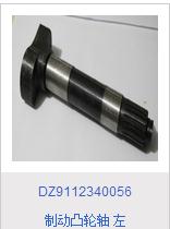 DZ9112340056,制动凸轮轴左,济南海瑞重型汽车经销中心