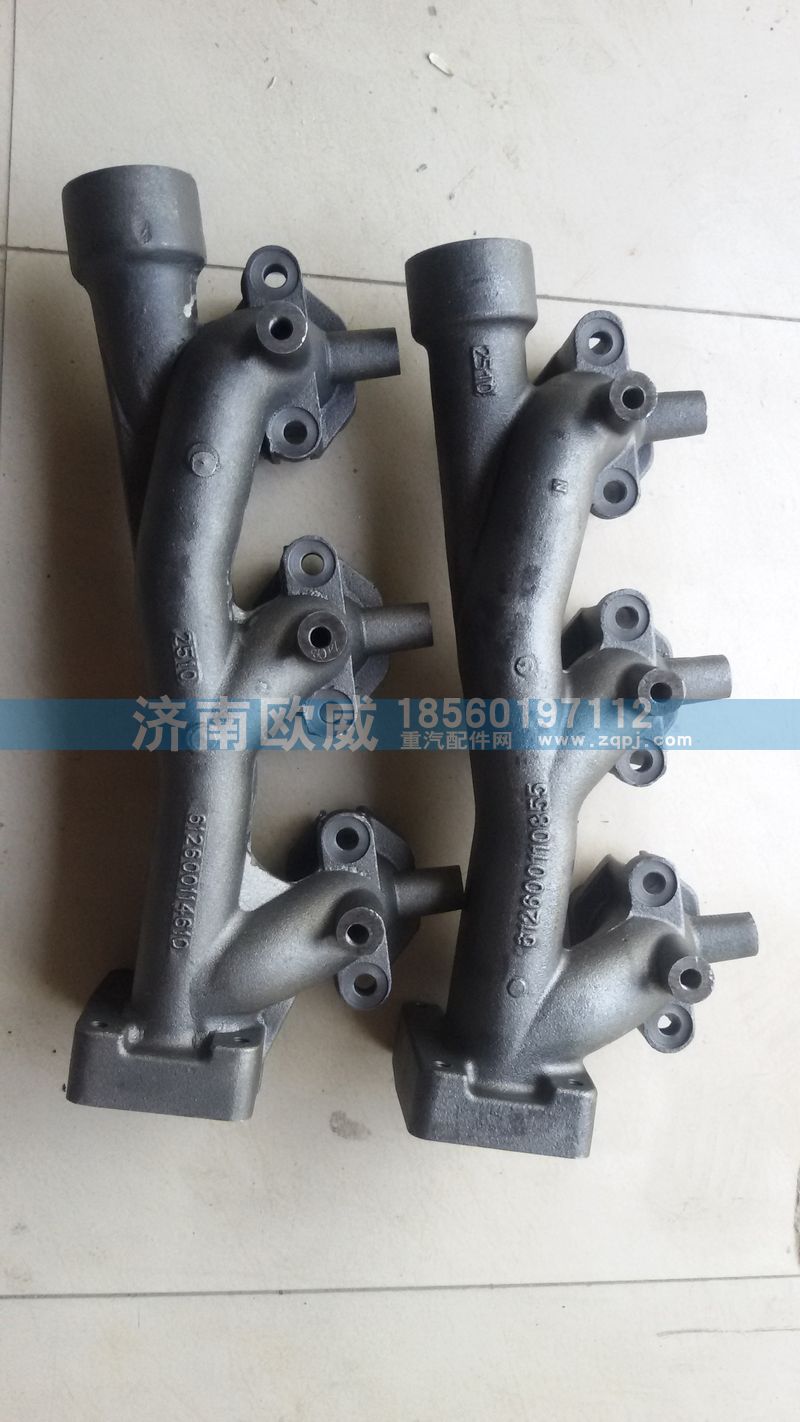 612600110855,排气管后节,济南欧威重型汽配有限公司