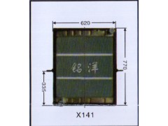 ,水箱  X141,济南铭洋汽车散热器有限公司