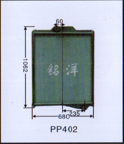 ,水箱 PP402,济南铭洋汽车散热器有限公司