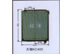 ,水箱 天锦KC400,济南铭洋汽车散热器有限公司