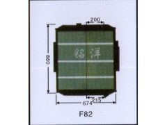 ,水箱  F82,济南铭洋汽车散热器有限公司