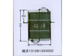 ,水箱  瑞沃1312813X0002,济南铭洋汽车散热器有限公司
