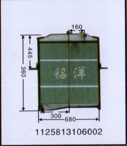 ,水箱 112513106002,济南铭洋汽车散热器有限公司