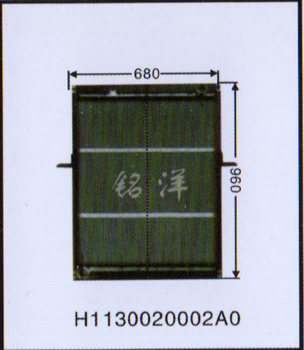 H1130020002A0,水箱,济南铭洋汽车散热器有限公司