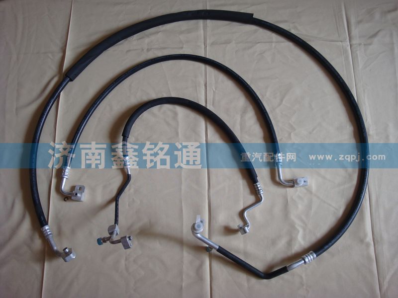 一汽解放J6  375 空調(diào)管3支空調(diào)管路總成/