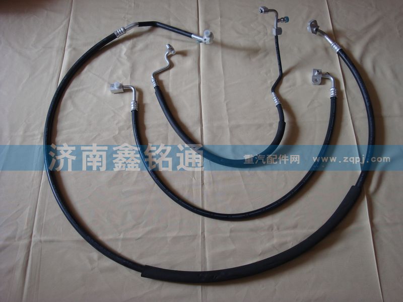 一汽解放J6  375 空調(diào)管3支空調(diào)管路總成/