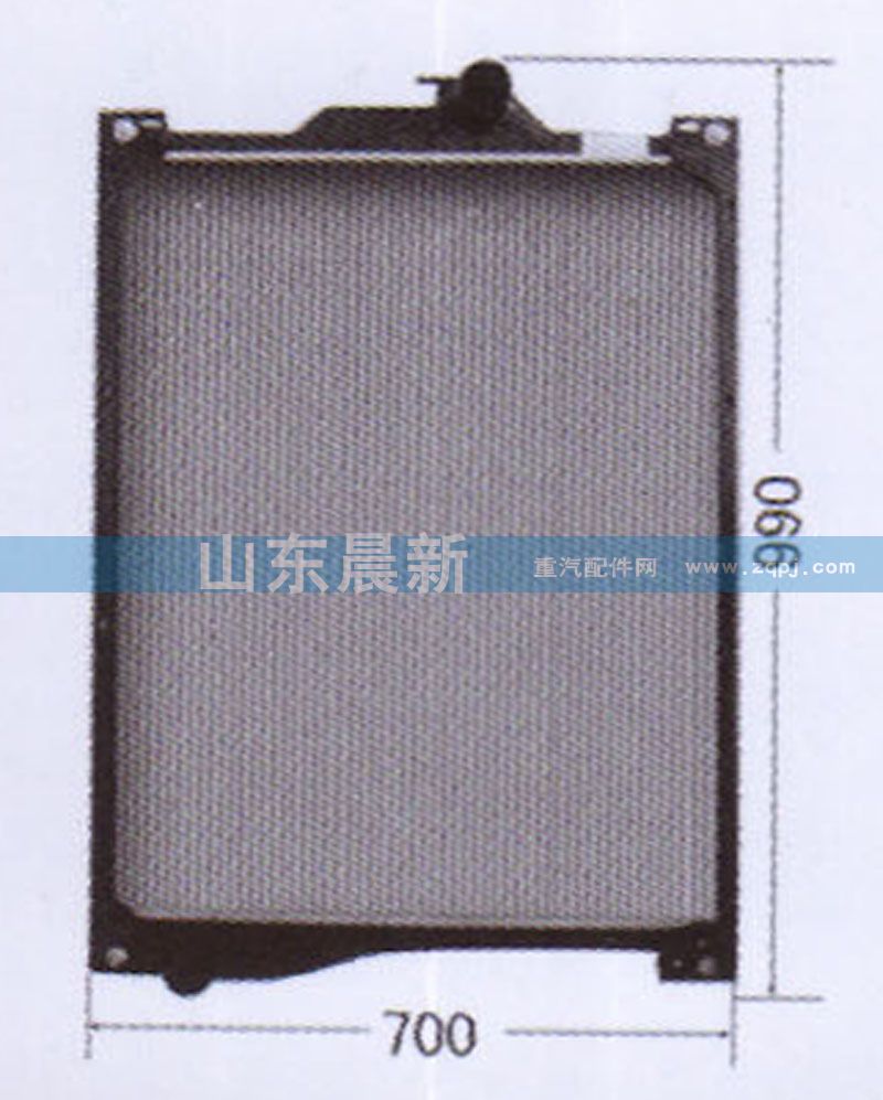 A18D-A(铝塑) 散热器水箱 华菱江淮/A18D-A(铝塑)
