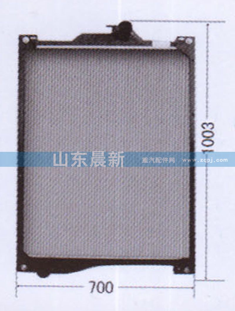 B50D 散热器水箱 华菱江淮/B50D