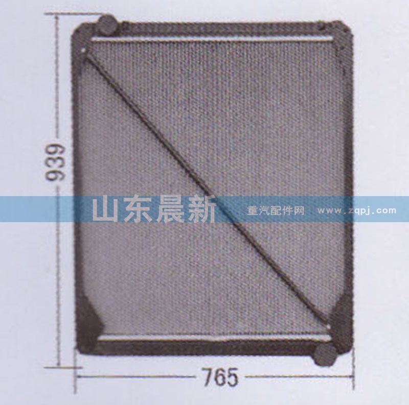 1301010-50AB 散热器水箱 一汽/1301010-50AB