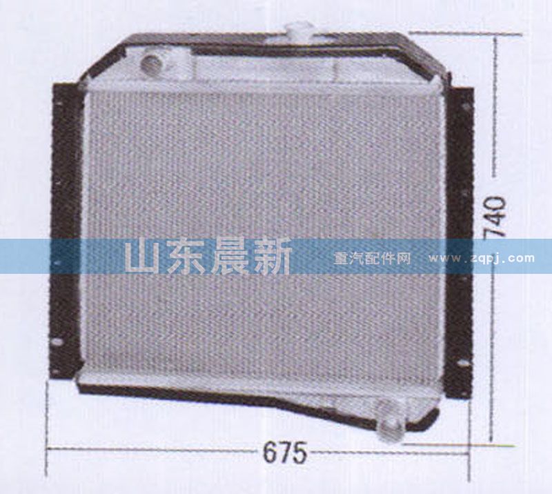 1301D2C-010 散热器水箱 二汽/1301D2C-010