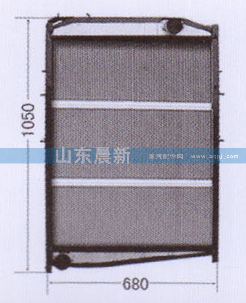 2001散热器水箱 重汽/2001