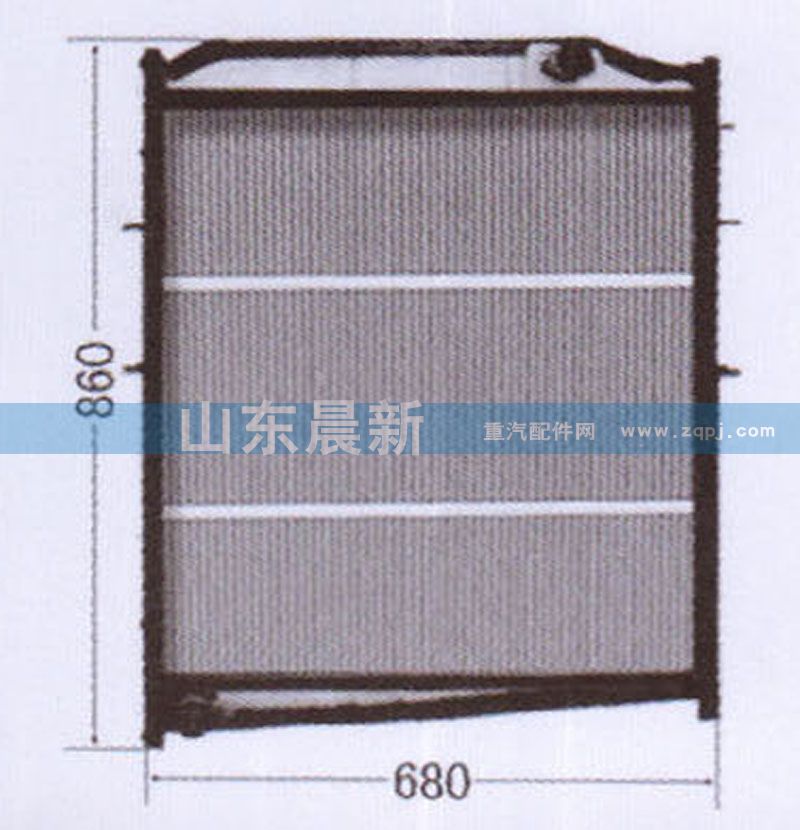 WG9625531385,散热器水箱,济南科宇汽车配件有限公司