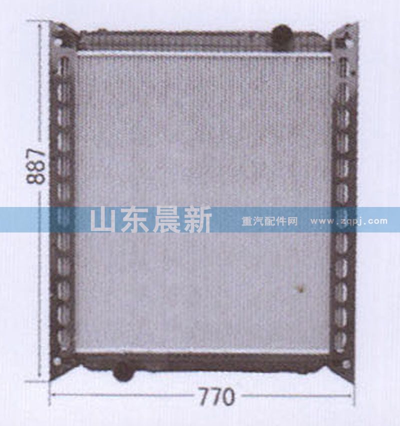 WG9719530120,散热器水箱,济南科宇汽车配件有限公司