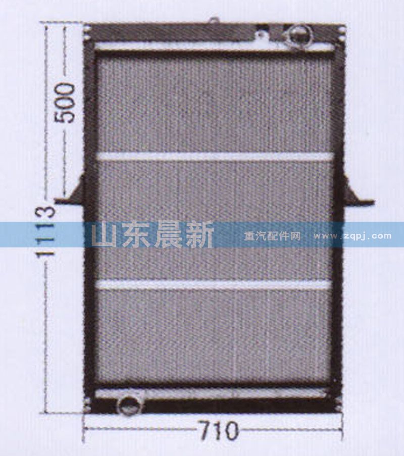 15313117002 散热器水箱 欧曼/15313117002