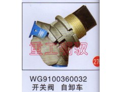 WG9100360032,开关阀自卸车,山东陆安明驭汽车零部件有限公司