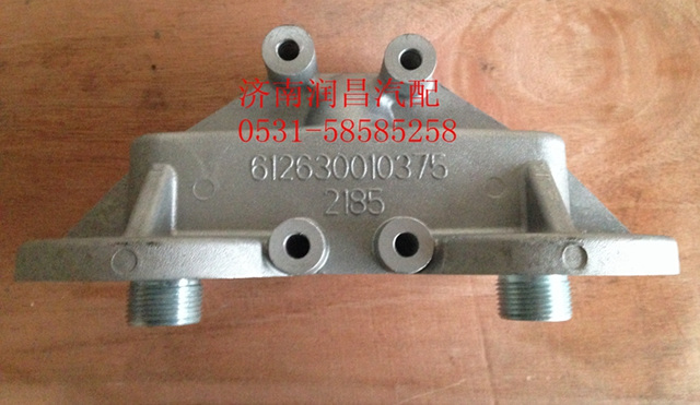 濰柴發(fā)動機(jī)WP12機(jī)油濾清器座612630010375/612630010375