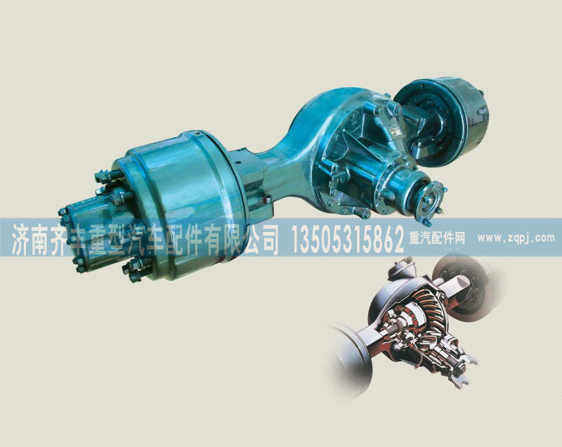 HW16单级减速器桥图1