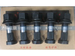 WG9100410212-23粗,玉环航强豪沃盘式滚花前轮胎螺丝,济南鑫巨鼎汽车配件有限公司