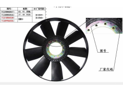 VG2600060446,环形风扇叶 带圈,济南约书亚汽车配件有限公司（原华鲁信业）