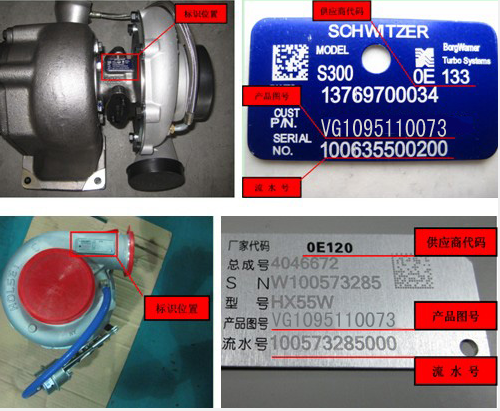 VG1095110073,增压器,济南约书亚汽车配件有限公司（原华鲁信业）