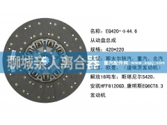 ,EQ420-44.6从动盘总成,聊城亲人汽车配件有限公司济南营销中心