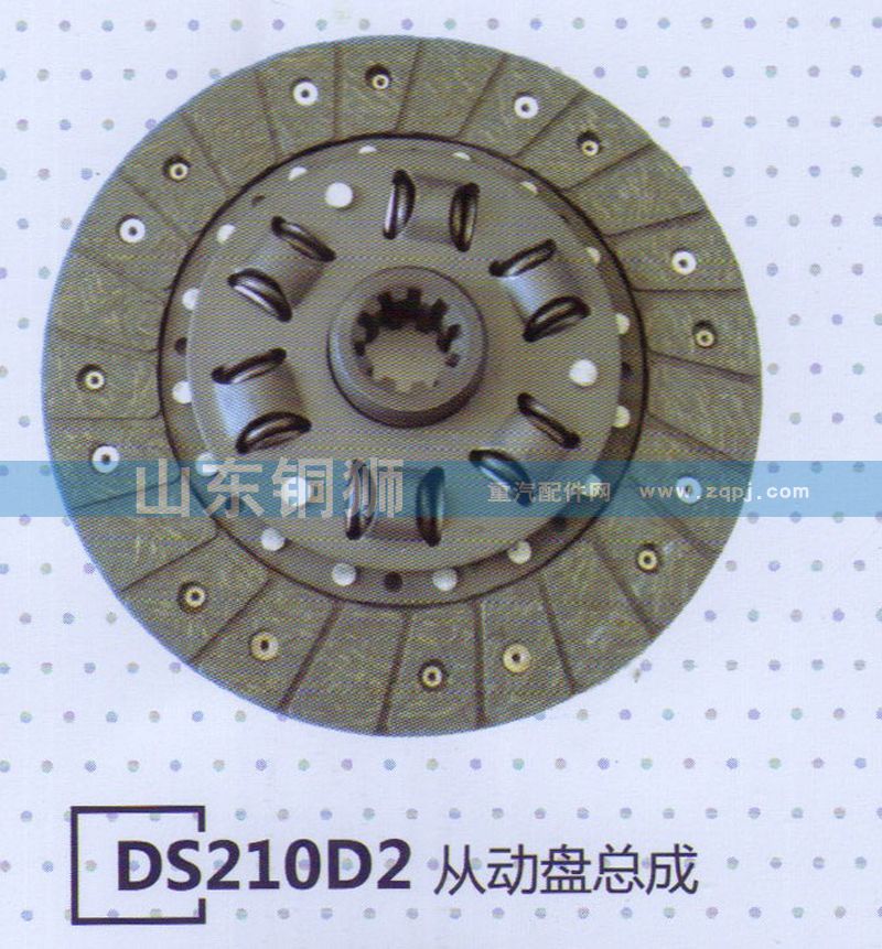 DS210D2从动盘总成/