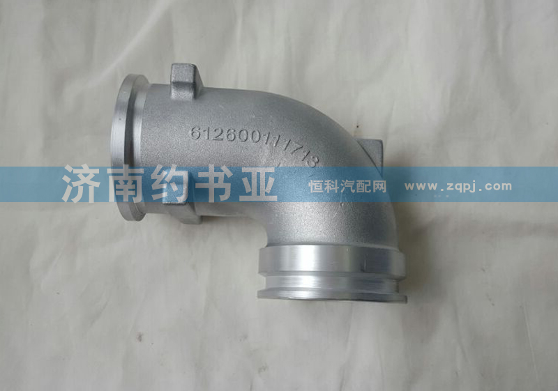 612600111713增壓器連接彎管濰柴動力/612600111713