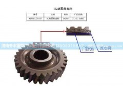 ,从动圆柱齿轮(AC16),济南铁鹿汽车零部件有限公司
