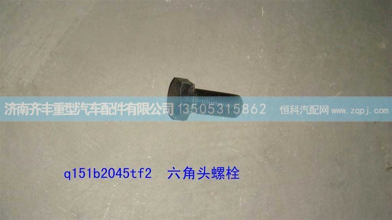 ,六角头螺栓20×45,济南铁鹿汽车零部件有限公司