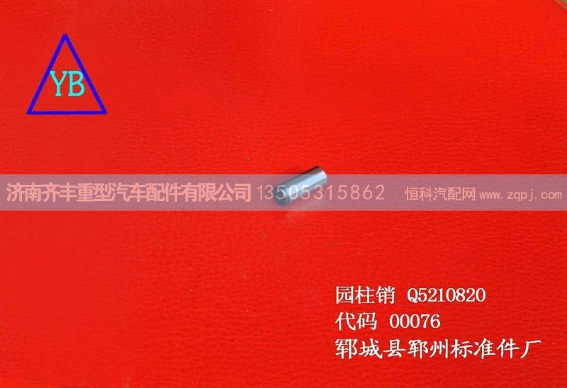 ,中、后桥主减壳圆柱销(AC16),济南铁鹿汽车零部件有限公司
