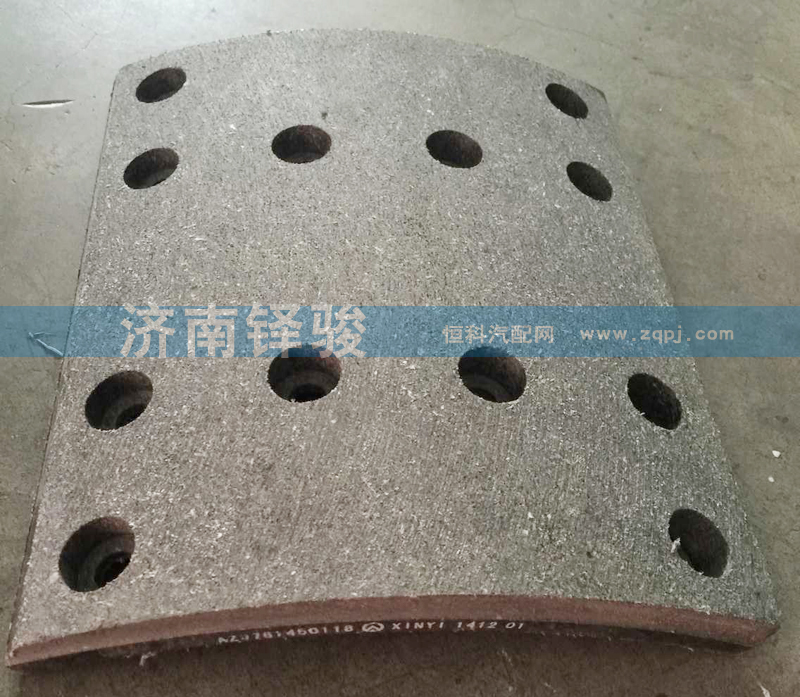 AZ9761450118,重汽曼桥刹车片,济南信达重汽配件有限公司