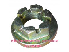 179000320013,斯太尔角齿螺母 贯通轴螺母,济南鑫巨鼎汽车配件有限公司