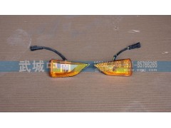 WG9725720017/8,HOWO08款侧转向灯（斜角）,济南武城重型车外饰件厂