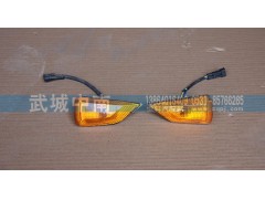 WG9725720017/8,HOWO08款侧转向灯（斜角）,济南武城重型车外饰件厂